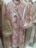 Nuevo Vestido Cheongsam Elegante Mejorado de Estilo Chino Vintage de Verano con Bordado de Seda, Vestido de Longitud Media, Estilo Europeo y Americano