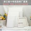 Tablero de dibujo transfronterizo arte pintura gouache cruda habitación diy pintura acrílica al óleo marco tela blanca lino grano fino tablero para pintura al óleo marco de madera maciza