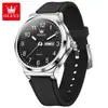Nuevo Reloj de Cuarzo de Moda Versátil Oulisi para Estudiantes de Secundaria y Preparatoria, Hombres y Mujeres, con un Diseño de Academia Estilo Bosque