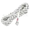 Cuerda de Protección de Luz de Rescate de Incendios Cuerda Protectora para Escalada en Roca al Aire Libre Cuerda Protectora para Trabajos en Altura Fibra de Poliéster Cuerda de Escape Color de la Imagen