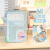 Bolsa de Arquivo em Tela Transparente Multicamadas com Zíper Bolsa de Classificação por Assunto A4 Armazenamento de Provas de Aluno Bolsa para Tutoria