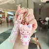 Figuritas de llavero de goma blanda de anime de dibujos animados, colgantes para mochila, accesorios para bolsos, pequeños adornos, al por mayor en stock para tiendas