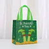 Bolsa de Regalo Estampada para Festival Irlandés Bolsa de Compras Bolsa No Tejida al por Mayor Bolsa Tote para Regalo de Fiesta Bolsa de Empaque Impermeable