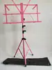 Estante de Partitura de Mesa com Bolsa, Suporte Portátil Dobrável para Guzheng, Guitarra, Erhu, Clarinete, Universal