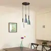 Lámpara moderna minimalista para comedor mesa de comedor tres lámparas nórdicas creativa cafetería bar comedor ahora Amazon araña