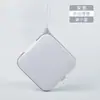 Caixa de Armazenamento de Máscara Mochila Escolar de Estudante Caixa de Máscara Caixa de Máscara Protetora Solar Portátil para Viagem ao Ar Livre Caixa à Prova de Poeira