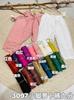 Pantalones rectos de ramio, primavera y verano 2025, nuevos, holgados, combinables, adelgazantes, de cintura holgada, informales, con cordones, hasta los tobillos.
