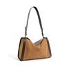 Nueva Bolsa Tipo Almohada de Piel Mate 2026 Simple de Gran Capacidad Versátil Bolsa Boston para Viajes Diarios, Bolso de Hombro Cruzado