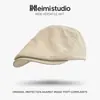 2026 Nueva Gorra de Visera de Secado Rápido Estilo Británico Vintage Sombrero de Artista Moderna Gorra de Béisbol de Verano Gorra de Boina para Mujer