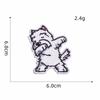 Novo Pano Adesivo Dos Desenhos Animados Filhote de Cachorro Animal Roupas Decalque diy Padrão Decorativo Patch Decalque Acessórios de Vestuário Atacado