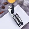 Abrelatas de cocina de punto abridor de botellas multifuncional abridor de botellas de acero inoxidable abridor de botellas de cerveza al por mayor