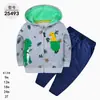 Comercio Exterior Ropa Infantil Primavera y Otoño Conjunto Infantil de Dos Piezas Material Sudadera Sudadera con Capucha Ropa Infantil para Bebés Ropa de Salida [Al por Mayor]