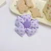 Accesorios de Lazo Rellenos de Tela Coloridos de Primavera y Verano Flores de Tela Estéreo Accesorios para el Cabello DIY para Niños Accesorios para Tocados