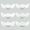 Nuevas pegatinas faciales de pecas coloridas de mariposa y estrella transfronterizas, conjunto de pegatinas de tatuaje de decoración facial para fiestas y escenarios estilo europeo y americano
