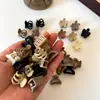 Mini pinza para el pelo de tono marrón transfronteriza, pinza pequeña de princesa para el pelo, pinza para flequillo, accesorio para el pelo, pasador