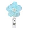 Clip Telescópico Giratorio con Cuentas de Flores Hebilla para ID de Fácil Extracción Insignia para Estudiante de Medicina Profesor Regalo Desplazable Hebilla de Fácil Extracción