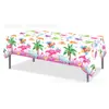Zb209 Dinosaurio Rosa de Amazon 130*220cm Evento de Fiesta Mantel Desechable Mantel de Mesa para Fiesta Pe