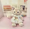 Ropa para Muñeca Talla S Belle Zhi Traje Largo Vestido de Novia Set 30cm Ropa de Oso Lina Ropa Labubu Reemplazo Stellalou