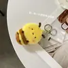 Nuevo Colgante de Abejita Súper Lindo y Adorable Estilo Ins Muñeco de Peluche Gordito Llavero de Abeja Decoración para Bolso