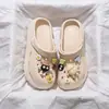 Zapatos Perforados de Exterior de Verano para Mujer 2026 Nuevo Estilo Tipo Zueco Antideslizantes Antiolor Suela Gruesa Playa Sandalias de EVA para Mujer Verano