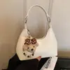 Bolsa de Mão Casual de Nicho Estilosa de Alta Qualidade Estilo Coreano Nova Coleção Primavera 2026 Bolsa Dumpling Bolsa de Ombro Único Transversal