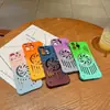 Funda de teléfono degradada sin bordes apta para iPhone 17 Pro Max con orificios de enfriamiento, Funda protectora anticaídas para pareja Apple 16