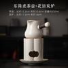 Esmalte de refrigerante doméstico bule fervente chaleira de fogo de carvão chá de preparo de chá fervente Teaware fogo elétrico fogão de cerâmica panela com feixe de panela única