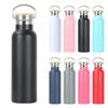 Aço Inoxidável 304 Transfronteiriço 600ml Copo Térmico Americano de Boca Larga Camada Dupla a Vácuo Esportes ao Ar Livre Portátil Copo de Água