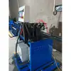 Equipo de sellado totalmente automático para tubos de acero Cabezal redondo Cabezal plano Máquina selladora de tubos de calefacción Equipo de sellado neumático para tubos de acero de muebles