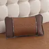 Almohada de Verano Té Hogar Tapete de Bambú Tapete de Verano de Seda Helada Individual Mahjong Almohada de Bambú Verano Fresco Almohada Fresca para Adultos