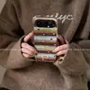 Adequado para Capa de Celular Honor 500Pro com Corrente para Pendurar Nicho Honor500 Não Colidente Anti-Queda Listras de Cor Contrastante Estrelas