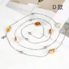 Cadena de Cintura Metálica Decorada con Conchas de Gama Alta Accesorios para Vestido de Niña Cuerda Delgada de Flor para Jeans Cinturón para Mujer