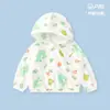 Novas Jaquetas de Verão para Meninos e Meninas, Tipo Algodão Puro Respirável com Malha, Camisas de Ar-Condicionado para Bebês e Crianças