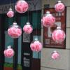 Joyería adorno colgante centro comercial supermercado decoración de Año Nuevo decoración superior habitación de bodas adorno colgante tienda de oro fiesta bola transparente