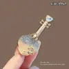 Pinza para el pelo única y hermosa con forma de pipa para mujer, pinza lateral para flequillo, pinza para el pelo de la frente, pinza de pico de pato sin costuras, accesorio para el pelo, pasador
