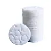 Almohadillas de Algodón para Maquillaje con Relieve de Flor de Ciruelo Personalizadas OEM Redondas Desechables para Desmaquillar