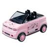 Dibujos Animados para Niños Mini Convertible Simulación Plástico Mini Modelo de Coche Niños Niñas Coche Deportivo de Inercia Juguete