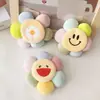 Tela relleno de algodón cara sonriente girasol broche accesorios caricatura linda muñeca flor bolsa tocado accesorios