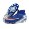 Copa Mundial Transfronteriza C. Zapatos de fútbol Ronaldo para hombre, venta al por mayor para adulto talla grande FG tacos largos TF tacos para césped artificial zapatos de entrenamiento para césped artificial