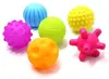 Apito de ar atacadista transfronteiriço bola de pegar com a mão bola de brinquedo bola de massagem bola de toque percepção pegar aprender a escalar borracha macia sem apito
