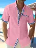 2026 Nova Customização de Comércio Exterior por Foto Camisa Masculina Casual Slim Fit de Manga Curta
