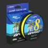 Línea de pesca línea principal línea de PE de 8 hebras, especializada para la pesca, línea de Dyneema de 4 hebras 300m de alta resistencia línea de pesca lista para pesca en el mar