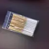60 Hisopos de Algodón para Solución de Mantenimiento, Hisopos de Algodón para Belleza, Palitos Desechables Aplicadores de Belleza de Grosor Medio, Hisopos de Algodón para Desmaquillar