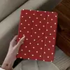 Case Protetor Fofo de Pônei com Bolinhas para Tablet Apple iPad Air Fivela Mini Suporte para Caneta Pro Desenho Animado 10ª Geração