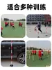 Carrera de Obstáculos de Fútbol y Baloncesto para el Examen de Ingreso a la Preparatoria, Recorrido de Carrera en Forma de Serpiente, Postes Marcadores, Postes de Práctica, Banderines de Esquina Rellenos de Agua, Postes de Estacionamiento Inverso, Postes de Obstáculos para Motocicleta