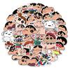 Dibujo animado Creyón Pequeño Nuevo Creyón Shin-chan Pegatinas de Equipaje Papelería Pegatina Decorativa Pegatinas