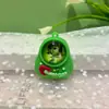 Llavero Lindo Creativo Colgante Pequeño Bolsita Escolar de Adentro Hacia Afuera Llavero Luz Nocturna Pequeño Regalo Pequeño Cultural y Creativo Pareja