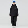 Traje blanco de invierno para hombre y mujer, ideal para snowboard, esquí y snowboard en pareja.