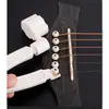 Herramienta de Cambio de Cuerdas Tres en Uno para Guitarra Acústica, Enrollador de Cuerdas, Cortador de Cuerdas, Enrollador de Cuerdas, Extractor de Clavijas, Accesorio Multifuncional