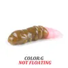 Isca Cross-Border Isca Macia Flutuante Truta Isca Macia PVC Salgada e com Cheiro de Peixe 18 Peças por Pacote 3,8cm